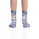 Wigglsteps Medical Blue 1 Paire De Chaussette Enfant